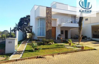 Casa com 3 dormitórios à venda, 200 m² por r$ 1.350.000,00 - condomínio paulista - jaguariúna/sp