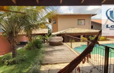Casa com 3 dormitórios à venda, 240 m² - colina do castelo - jaguariúna/sp