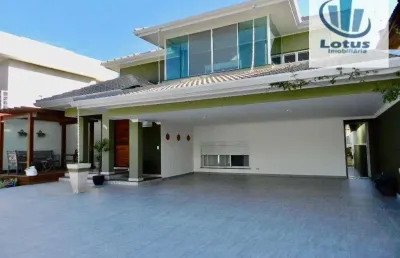 Casa com 4 dormitórios à venda, 390 m² por r$ 3.000.000 - morada das flores (aldeia da serra) - sp