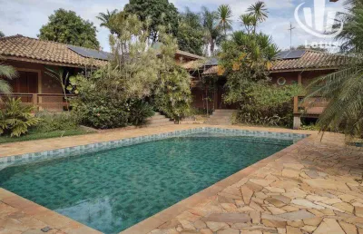 Chácara com 3 dormitórios à venda, 3000 m² por r$ 2.500.000,00 - condomínio ana helena - jaguariúna/sp