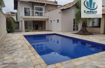 Casa com 4 dormitórios à venda, 294 m² por r$ 1.700.000,00 - estância das flores - jaguariúna/sp