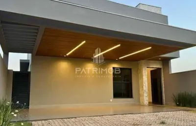 Casa térrea 'alto padrão' 178m², c/ 3 suítes em bonfim paulista - ribeirão preto, sp