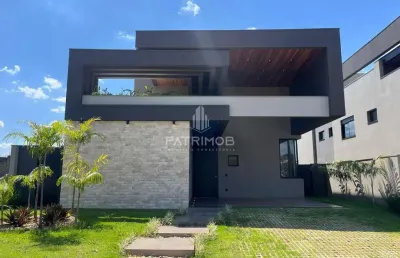 Casa térrea c/ 253,34m² ''alto padrão'' em alphaville 1 - ribeirão preto