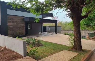 Casa térrea c/ 3 suítes + piscina - em condomínio em condomínio arara azul  -  ribeirão preto