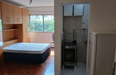 Kitnet para venda em são paulo, consolação, 1 dormitório, 1 banheiro