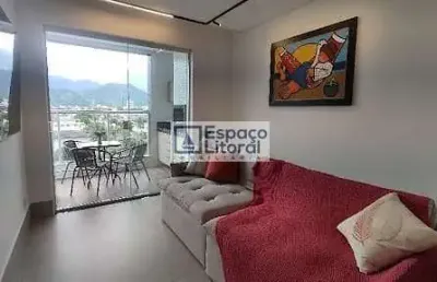 Apartamento mobiliado com vista para o mar à venda, 75 m² por r$ 820.000 - indaiá - caraguatatuba/s