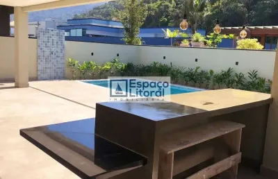 Sobrado novíssimo a venda no condominio costa nova - caraguatatuba/sp