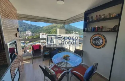 Apartamento à venda na orla da praia martim de sá, 72 m² por r$ 975.000,00  - caraguatatuba/sp