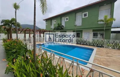 Sobrado à venda, 80 m² por r$ 620.000,00 - recanto som do mar - caraguatatuba/sp