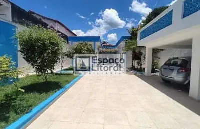 Casa beira-mar com 7 dormitórios à venda, oportunidade de investimentos, 470 m² por r$ 945.000 - po