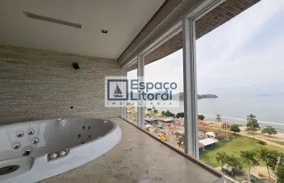 Apartamento com 4 dormitórios à venda, 270 m² por r$ 3.000.000,00 - centro - caraguatatuba/sp