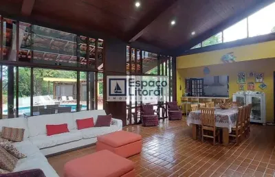 Magnífica casa à venda no bairro de toque -toque pequeno, são sebastião- sp.