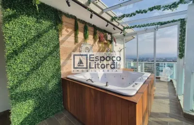 Cobertura à venda, 200 m² por r$ 2.950.000,00 - centro - caraguatatuba/sp