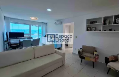 Apartamento pé na areia com 2 dormitórios sendo 1 suíte, para venda e locação, prainha - caraguatat