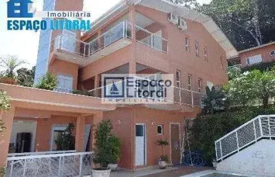 Sobrado à venda 4 quartos, 4 suites, 3 vagas, 750m², martim de sá, caraguatatuba - sp