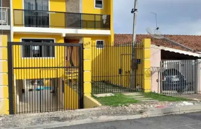 Excelente triplex em araucária com 307 m²  em araucária por apenas r$ 823.000,00 com ampla sala 4 quartos (1 com suite ) 3 bwc's e demais dependências