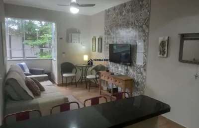 Apartamento para venda em guarujá, enseada, 1 dormitório, 1 banheiro, 1 vaga