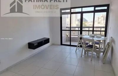 Apartamento para locação em guarujá, jardim las palmas, 2 dormitórios, 1 suíte, 2 banheiros, 1 vaga
