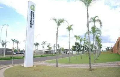 Terreno em condomínio à venda em alphaville campo grande 3 com 383m² em campo grande-ms
