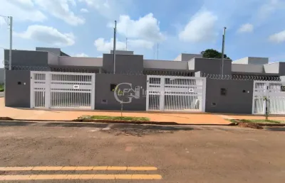 Imperdível casa à venda na moreninha, campo grande-ms: 2 quartos, suíte, sala, 2 banheiros, garagem, 76m².