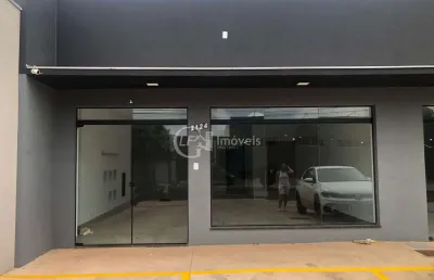 Salão comercial para locação em campo grande-ms, bairro carandá bosque: 1 sala, 1 banheiro, 2 vagas de garagem, 56,41 m² de área.