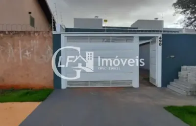 Imperdível! casa à venda em campo grande-ms, parque residencial rita vieira. 3 quartos, 2 suítes, 1 sala, 1 banheiro, 2 vagas, 100m².