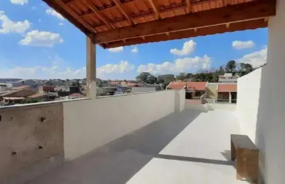 Cobertura à venda 2 quartos 1 suíte 1 vaga santo alberto - santo andré - sp