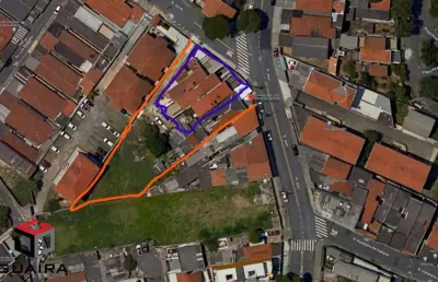 Terreno à venda na Rua Juruá, 242/244/23, Vila Eldízia, Santo André