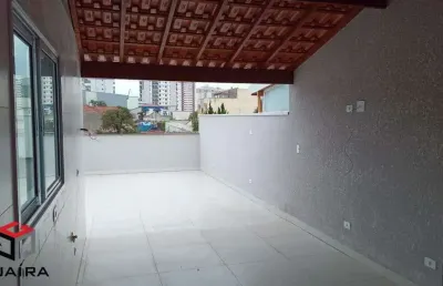 Cobertura à venda 2 quartos 1 suíte 1 vaga santa maria - santo andré - sp