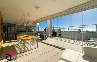 Cobertura à venda 4 quartos 4 suítes 6 vagas centro - são bernardo do campo - sp