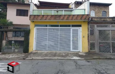 Sobrado à venda 3 quartos 1 suíte 4 vagas valparaíso - santo andré - sp