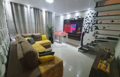 Cobertura à venda 2 quartos 1 suíte 1 vaga guarará - santo andré - sp