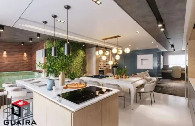Apartamento garden com 114,07m² rico em diferenciado- anchieta- são bernardo do campo - sp