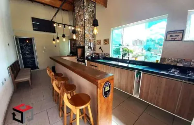 Cobertura à venda 3 quartos 1 suíte 2 vagas valparaíso - santo andré - sp