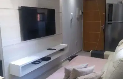 Cobertura à venda 2 quartos 1 vaga marajoara - santo andré - sp