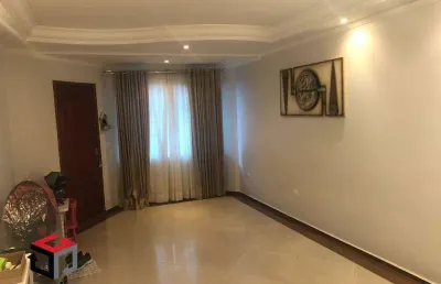 Sobrado para aluguel 3 quartos 1 suíte 2 vagas jardim - santo andré - sp