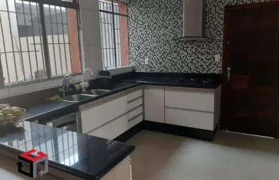Sobrado à venda 3 quartos 1 suíte 2 vagas jamaica - santo andré - sp