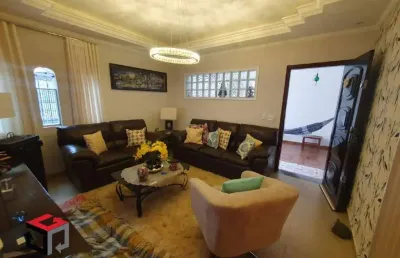 Sobrado à venda 3 quartos 1 suíte 4 vagas linda - santo andré - sp