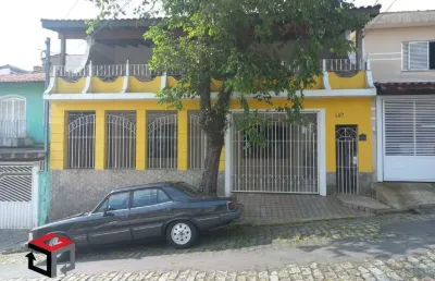 Sobrado na vila tibiriça 3 quartos 1 st e 2 vagas com terraço