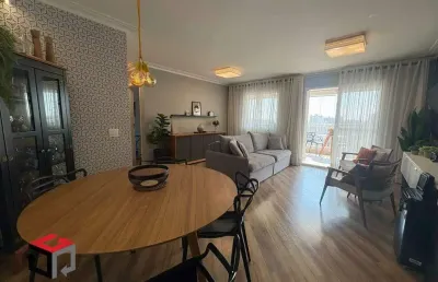 Apartamento 91 m² localizado no bairro valparaíso santo andré - sp
