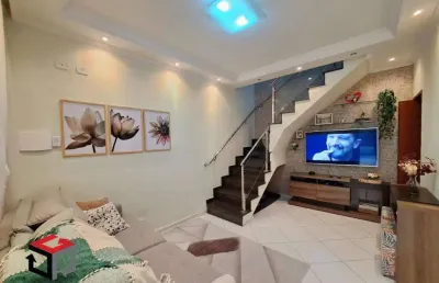 Sobrado à venda 2 quartos 2 vagas novo oratório - santo andré - sp