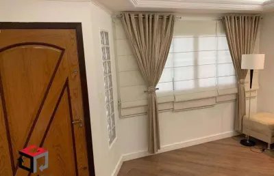 Sobrado com 156m² localizado no bairro camilopolis em santo andré/sp.