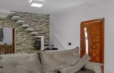 Sobrado à venda 3 quartos 2 vagas independência - são bernardo do campo - sp