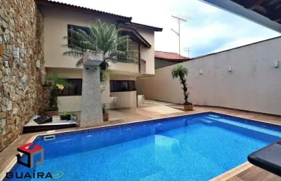 Sobrado à venda 4 quartos 3 suítes 10 vagas jardim - santo andré - sp