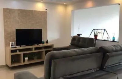Sobrado à venda 3 quartos 4 vagas marajoara - santo andré - sp