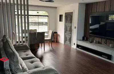 Sobrado à venda 3 quartos 1 suíte 4 vagas valparaíso - santo andré - sp