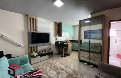 Cobertura à venda 2 quartos 1 vaga casa branca - santo andré - sp