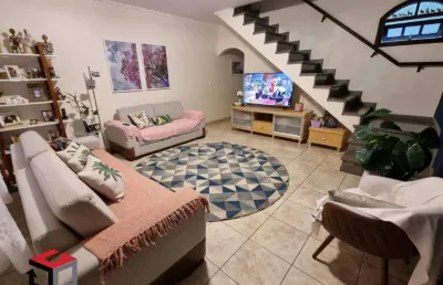 Casa com 3 quartos à venda na Rua Olegário Mariano, 36, Utinga, Santo André
