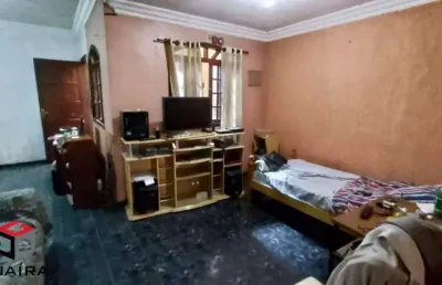 Sobrado residencial/comercial com 150 m² 3 quartos 1 suíte 2 vagas no jardim santo andré