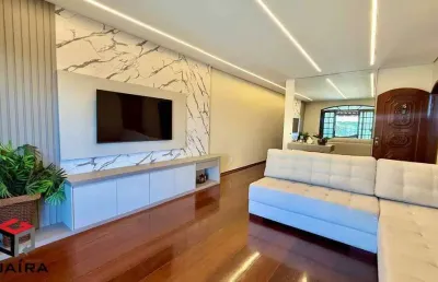 Sobrado à venda 4 quartos 1 suíte 2 vagas valparaíso - santo andré - sp